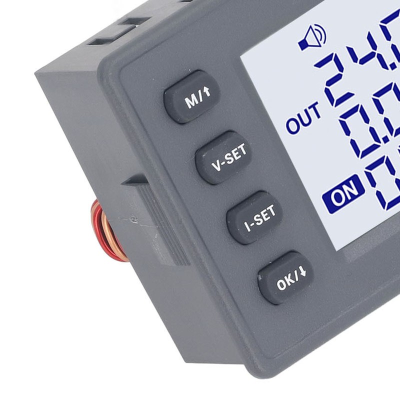 DC6‑36V to DC0.5‑36V 40W Buck Boost Converter 1.8in LCD Display