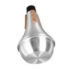 Trumpet Practice Mute Lightweight Aluminum Alloy Soft Cork Noise Reduction