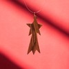 KASSIS Geschenkartikel Olive Wood Christmas Decoration Tree Decoration Pendant Set