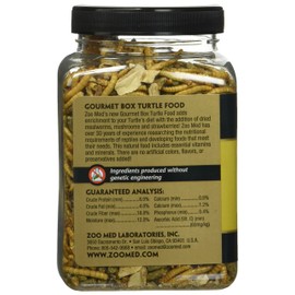 Gourmet Box Turtle Food Net Wt 8.25oz (254g)