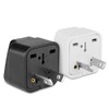 BoxWave Universal to Australian Outlet Plug Adapter - Black, Plug