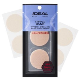 Ideal for Men Nipple Band Transparent 72 Pieces / 아이디얼포맨 니플 밴드 투명 72매