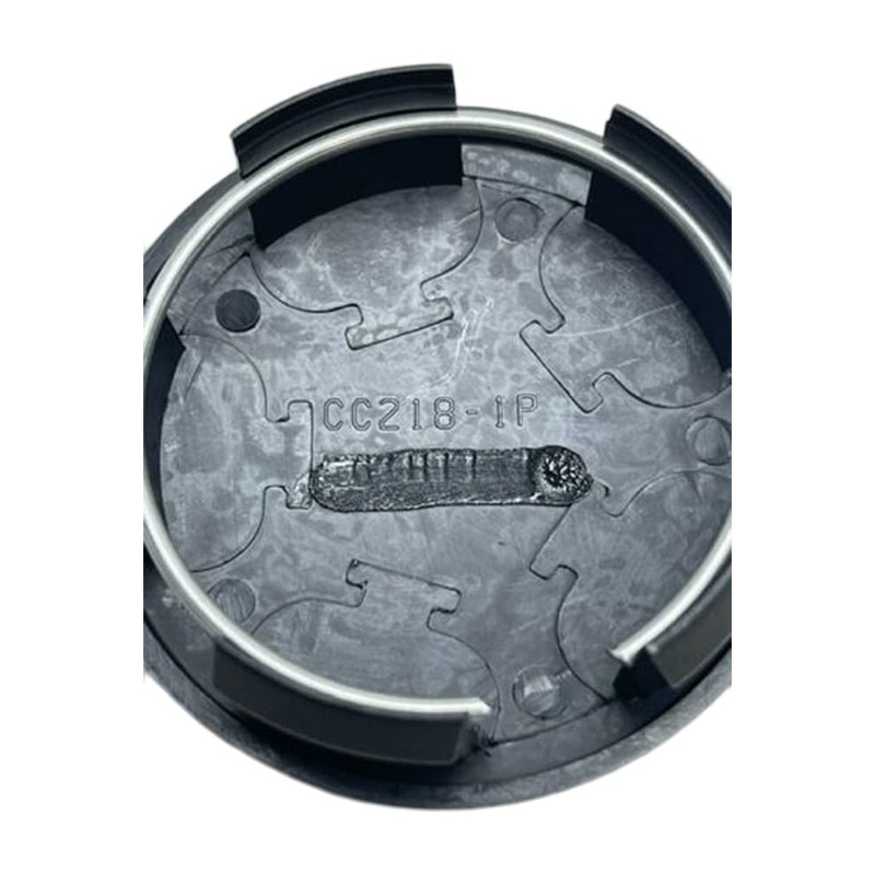 Gloss Black No Logo Snap in Wheel Center Cap CC218-1P