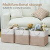VQRTEXA 13 x 13 Inch Cube Storage Bins, 6 Pack