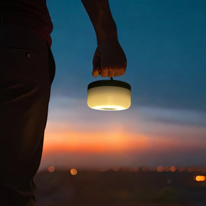 Led Rechargeable Camping Lamp Outdoor String Hanging Recovery Waterproof Charging