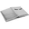 styleBREAKER Passport Holder Lashes with Metallic Shiny Surface, Passport Holder,
