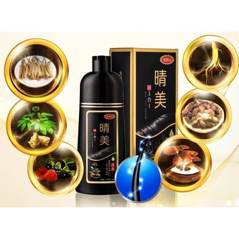 KOMI Hair Dye Shampoo Chestnut Color 500ml Us Seller