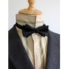 WANYING Men's Pre-Tied Bow Tie Batwing Bowtie with Hook Closure