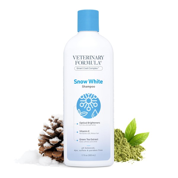 Veterinary Formula Smart Coat Complex Snow White Shampoo for Dogs