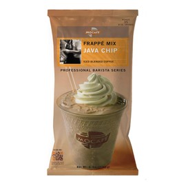 MOCAFE Java Chip Coffee Frappe Mix, Instant Blended Iced Coffee Powder with chocolate chips, Create Crave-Worthy Specialty Drinks, 3lb bulk bag