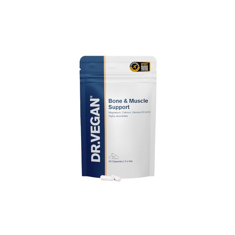 DR.VEGAN® Bone & Muscle Support | Informed Sport Certified |