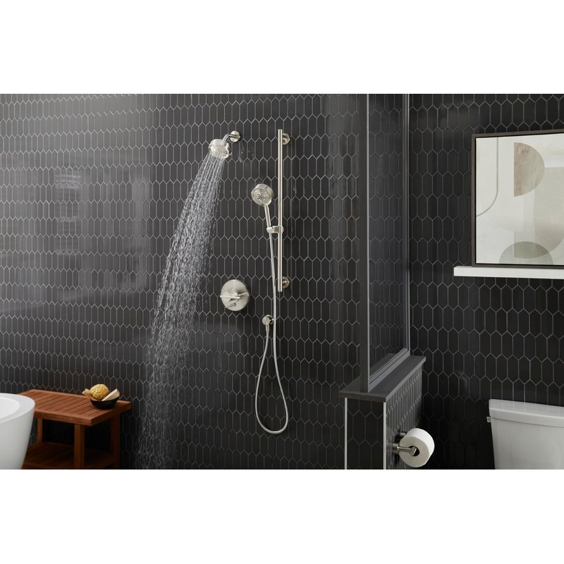 Danze D460055BN Parma Five Function Showerhead, 4-1/2-Inch, Brushed Nickel