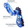 CooMeng Ultra-Smooth Single-Speed Chain Tensioner with Adjustable Tension and Dual