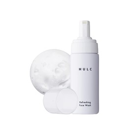 MULC Mulk Foaming Facial Cleanser, Dense Foam, Dry Skin, Ceramide Formulation, 5.1 fl oz (150 ml), Foam Facial Cleansing Foam, For Men