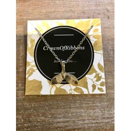 CrownOfRibbons Mermaid Tail Necklace, Womens Jewellery, Surfing Gift for Her