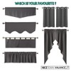 NICETOWN Blackout Camper RV Curtains for Small Window - Grommet-Top