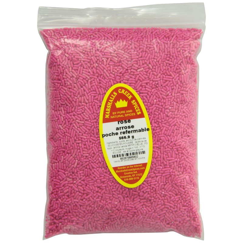 Marshalls Creek Spices Refill Pouch Sprinkles Seasoning, Pink, XL, 20