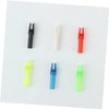 SUPVOX 6.2mm Arrow Tail Inserts 20pcs Nock Fitting Set Plastic