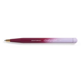 LEUCHTTURM1917 372933 Twist Pen No. 1 with Black Refill Port Red Lilac Limited Gradient Edition