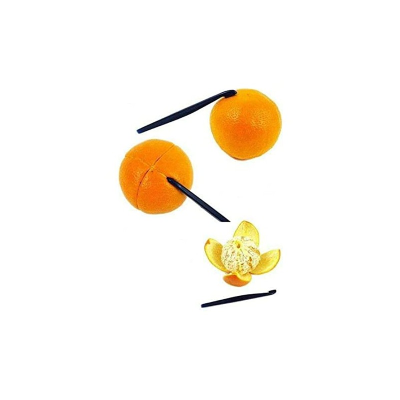 Tupperware Citrus Peelers Set of 5 Sheer Clear