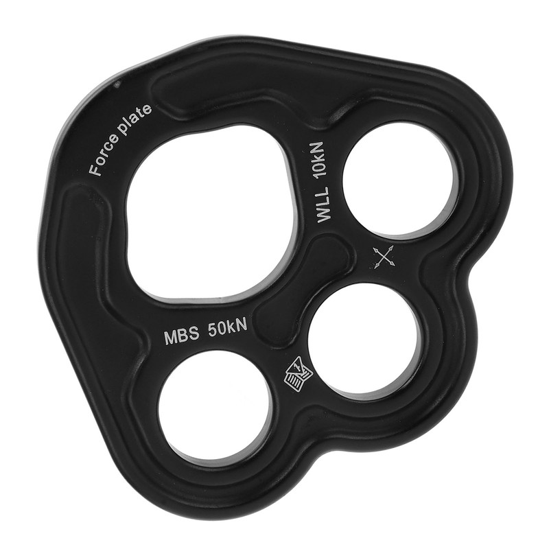 Rigging Plate 3 Holes Space Aluminum 50KN Weight Bearing Uniform
