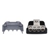 Aramox 4 Way Power Distribution Block Amplifier Fuse Holder Fuse