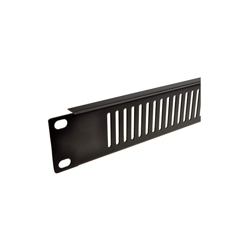 1U Blanking Plate for Comms Data Cabinet Rack 19 Vented