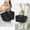 Juoxeepy Tote Bag Faux Leather Work Bag for Women Soft