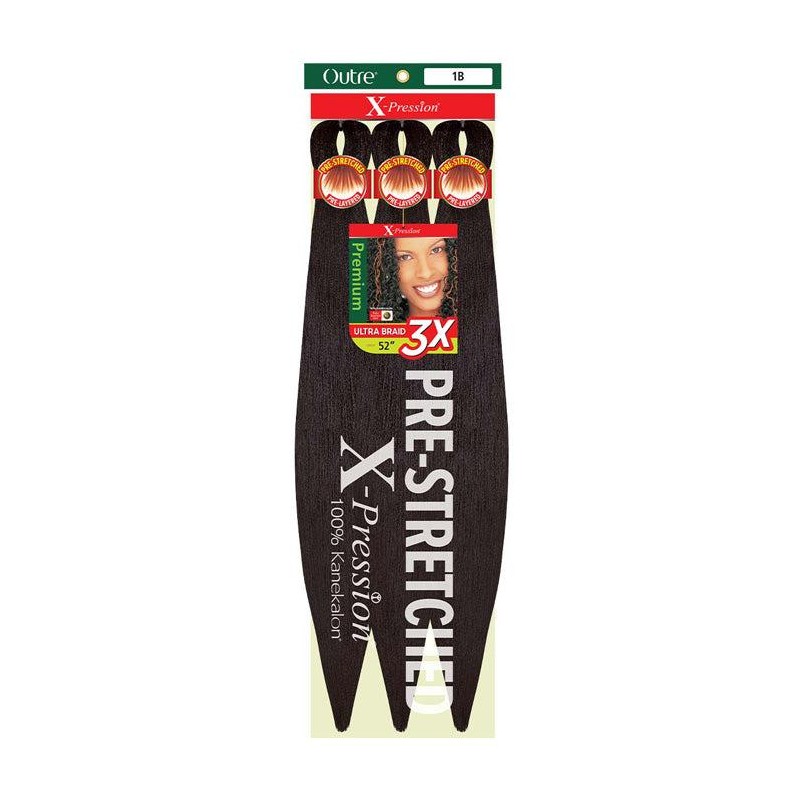 Outre Xpression Synthetic 3X ULTRA BRAID - 52" - Color: