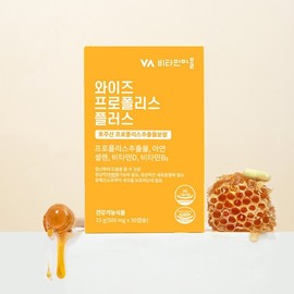 Vitamin Village Wise Propolis Plus Zinc Vitamin 6 Boxes (6 Months' Supply) / 비타민마을 와이즈 프로폴리스 플러스 아연 비타민 6박스 6개월분
