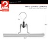 Mawa Space-Saving with Rotating Hook Holds Pants, Skirts, & Shorts,