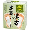 漢方足裏樹液シート ヨモギパウダー配合 30枚(15日分) 8種類の健康成分 フットケア 足裏 足つぼ 健康 足裏樹液シート 樹液シート