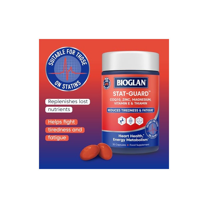 Bioglan Stat Guard | CoQ10 | Zinc | Vitamin E
