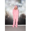 Hooded Plush Footed Pajamas Onesie with Drop Seat for Men