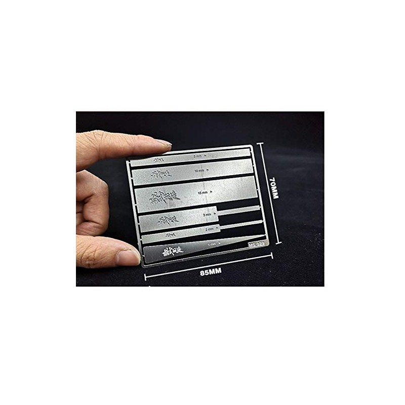 Gundam Military Model 6 in 1 Stainless Steel Sanding Rod