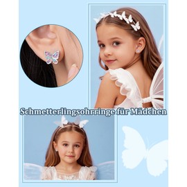 Hypoallergenic Butterfly Earrings Gifts for Girls, Birthday Gifts, Valentine's Day Gifts, Easter Gifts, Christmas Gifts