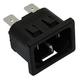 PX0575/30/63 Connector: AC supply socket male 10A 250VAC IEC 60320 C14 (E) BULGI