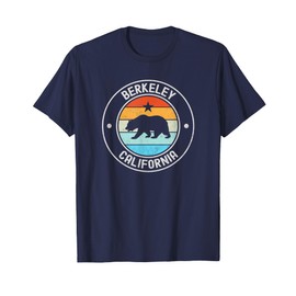 Berkeley, California T-Shirt, Small, Blue