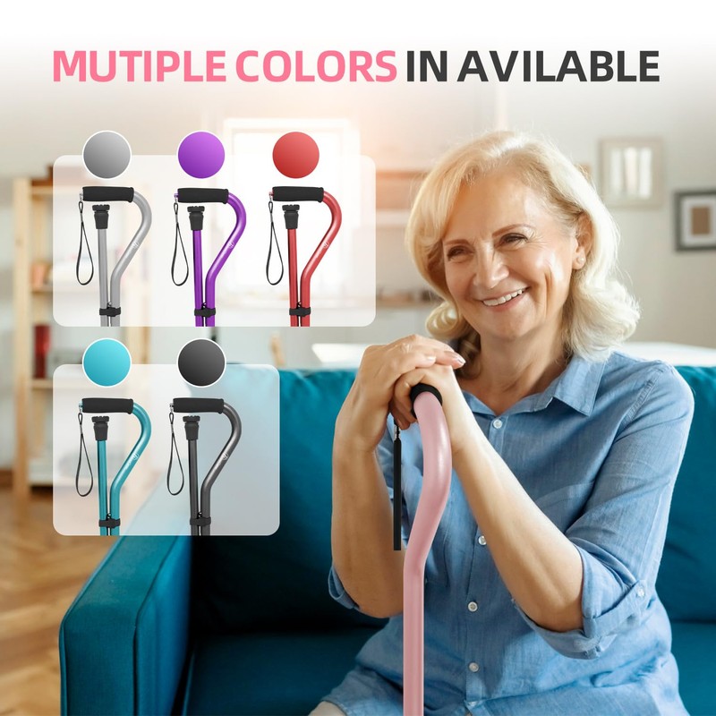 BeneCane Walking Cane for Men & Women Adjustable Cane with