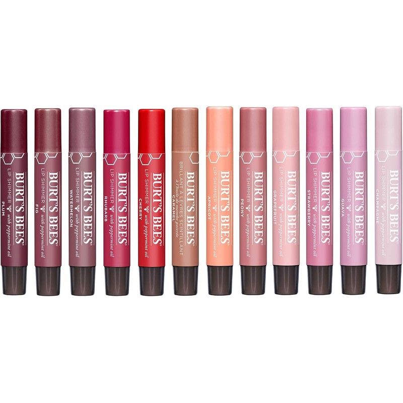 Burt's Bees Labial Hidratante con Brillo Peony – Hidratación Natural