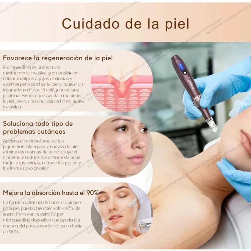 Dr Pen A10 Dermapen ltima Tecnologa Inalmbrico 30 Rep Producto