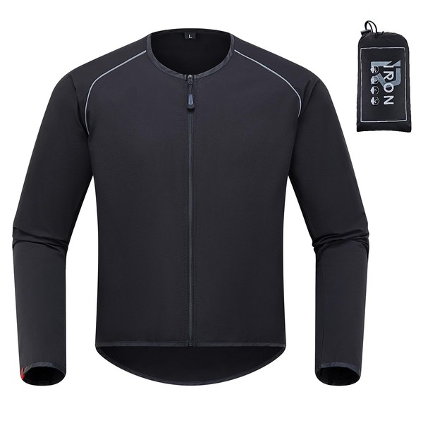 IRON JIA'S Motorcycle Jacket Windproof Liner, Water-Repellent, UPF 40+ Sun