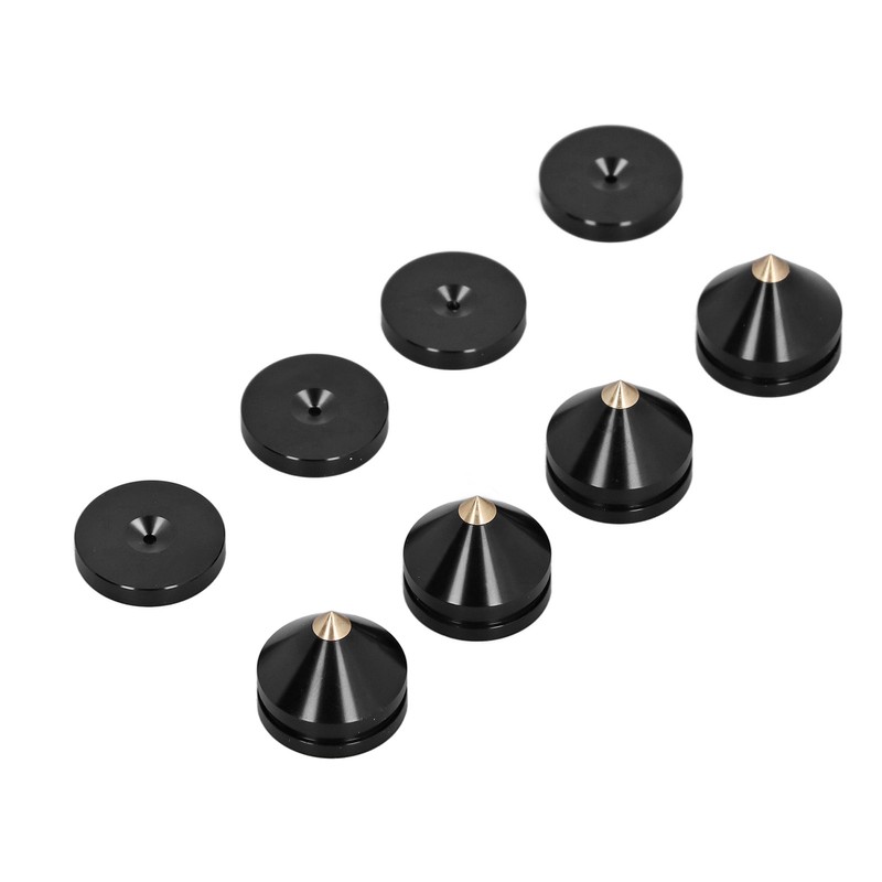 4 Set Speaker Spikes Floor Protector Metal Speaker Isolation Stand