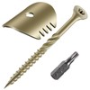 Fence Nail Fastener, 2-inch 200 PCS Rust Resistant, External epoxy