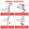 Gourmet Pasta Press Attachment for Kitchenaid Stand Mixers,Pasta Press for