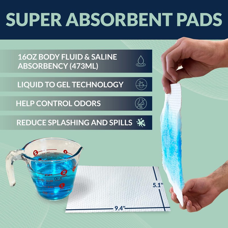 Reli. Commode Liners with Absorbent Pads (Bulk 80 Pack) |