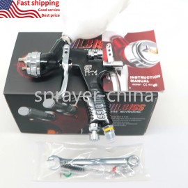 DEVILBISS For Devilbiss Black Spray Gun TE20 1.3 Mm Nozzle PRO HVLP Car Paint Tool Pistol