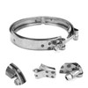 Exhaust V-band clamp turbocharger 186917 stainless steel 140-150 mm turbo