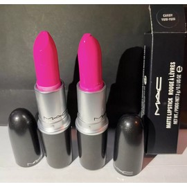 1pc MAC Matte Lipstick CANDY YUM-YUM Full Size 3 g made in 2014 Melt DMG