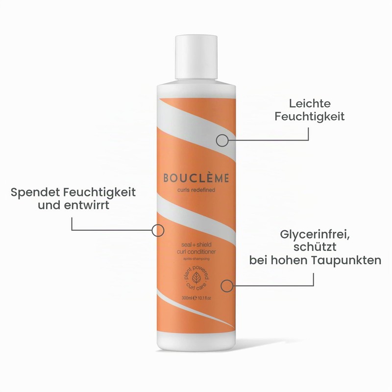 Bouclème Seal + Shield Conditioner (300 ml) - Moisturising Hair
